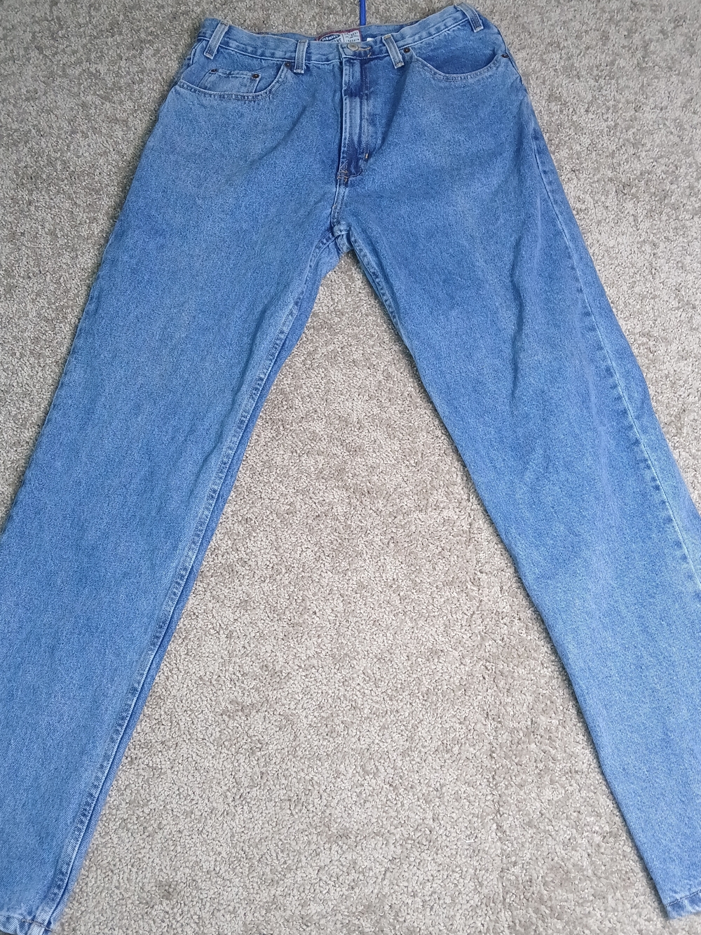Vintage Old Navy Number 7 Blue Jeans for Men 100% Cotton - Size 38x36